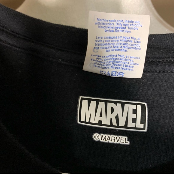 Marvel More than a fan Black Tee - Picture 5 of 7